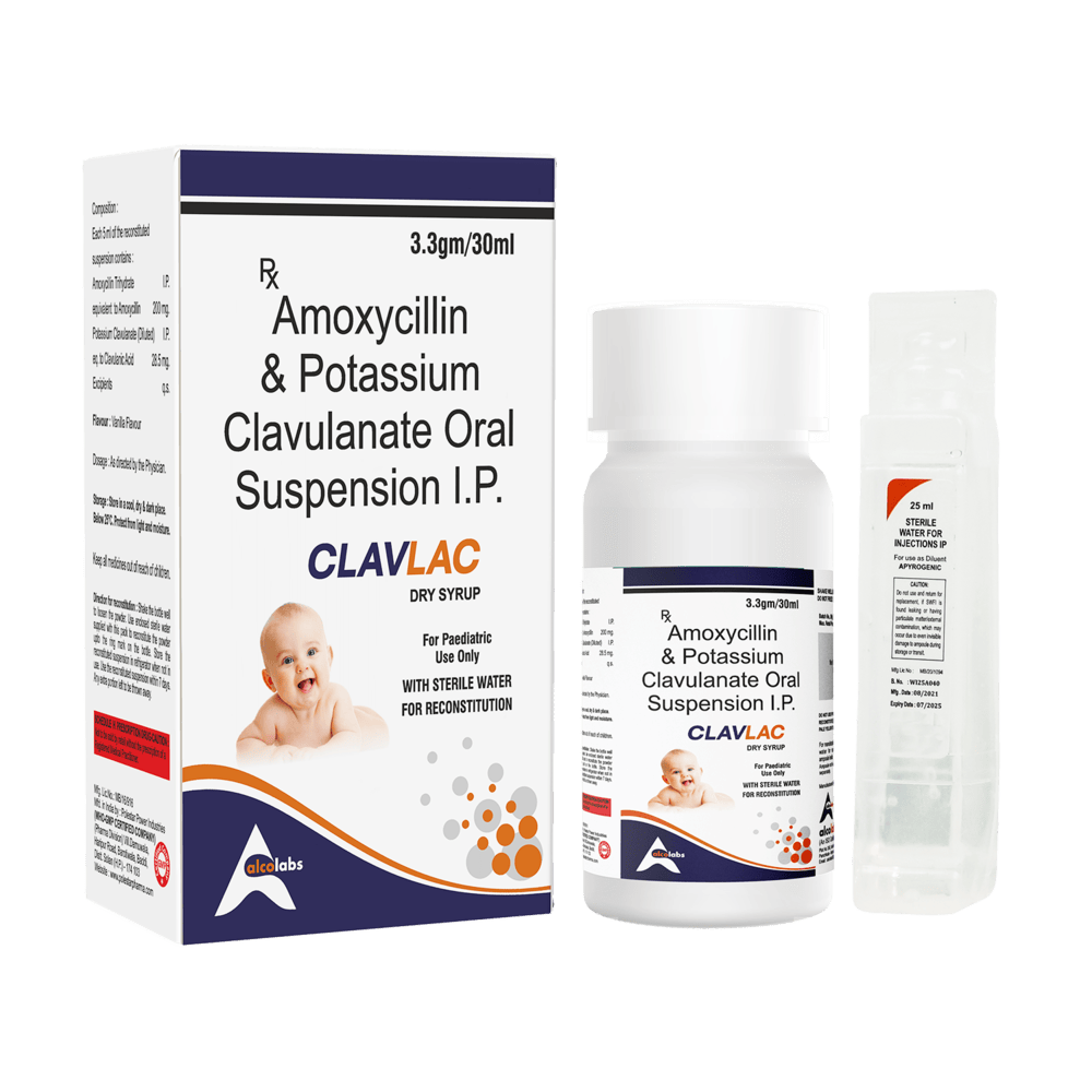 Clavlac Dry Syp With Wfi