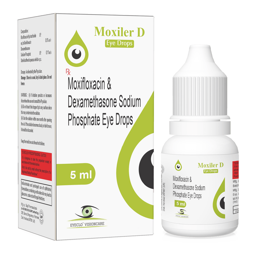 Moxiler D Eye Drop